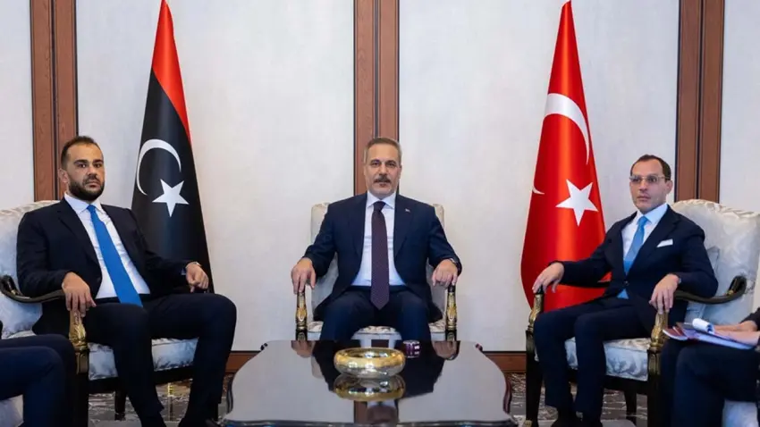 Bakan Fidan, Libya Savunma Bakan Vekili Zubi ile görüştü haberinin görseli