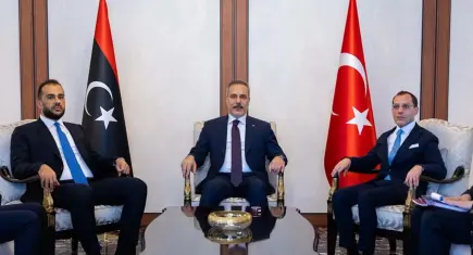 Bakan Fidan, Libya Savunma Bakan Vekili Zubi ile görüştü