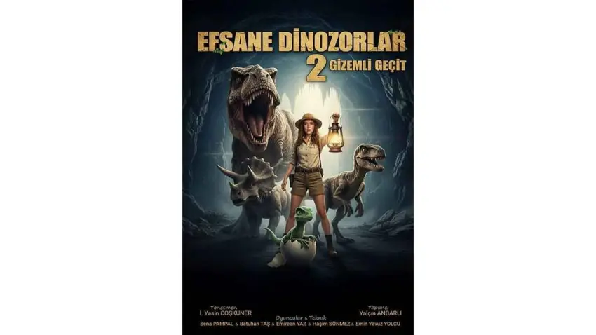 Eğlence ve öğrenme bir arada: Efsane Dinozorlar 2 sahnede haberinin görseli