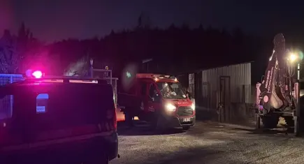 Yumurta tesisinde korkutan yangın