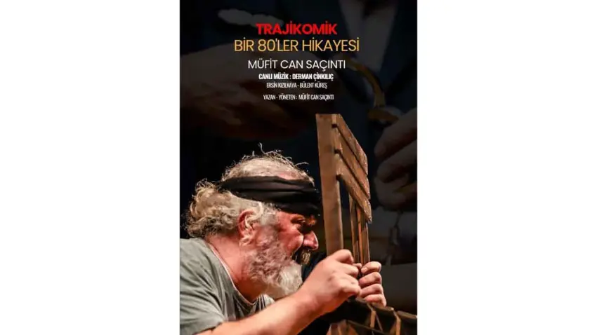 80'lere nostaljik yolculuk: Müfit Can Saçıntı sahnede haberinin görseli
