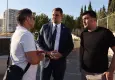 Başkan Güç Menderes'te gözaltına alınan isimlerin ailelerini ziyaret etti