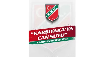 Karşıyaka Basketbol için 'Can Suyu' kampanyası başlatıldı