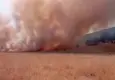 Tunceli’de korkutan yangın