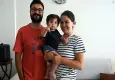 Almanya'da gen tedavisi gören SMA'lı Teoman bebek döndü