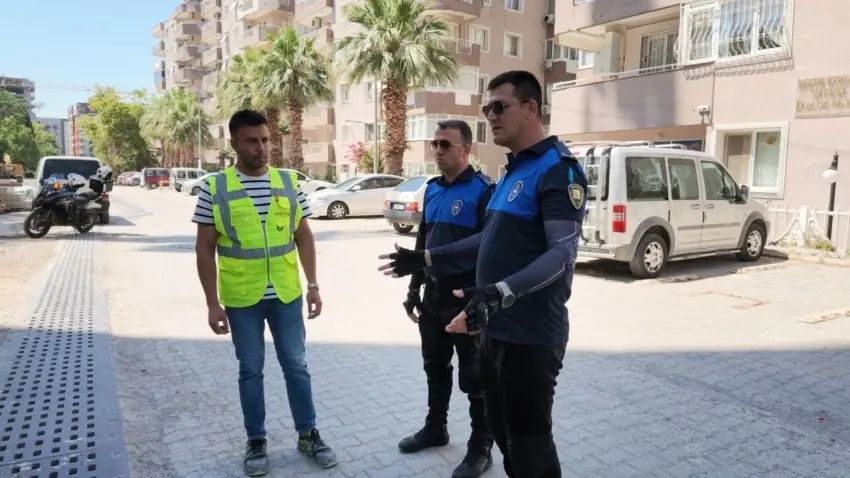 Bayraklı Belediyesi'nden şantiyelere sıkı denetim haberinin görseli