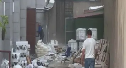 Erzurum Adliyesinin arşiv bölümünde yangın