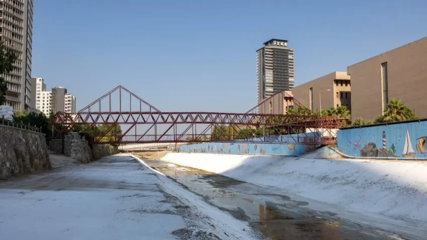 Manda ve Bostanlı derelerinde temizlik tamamlandı haberinin görseli