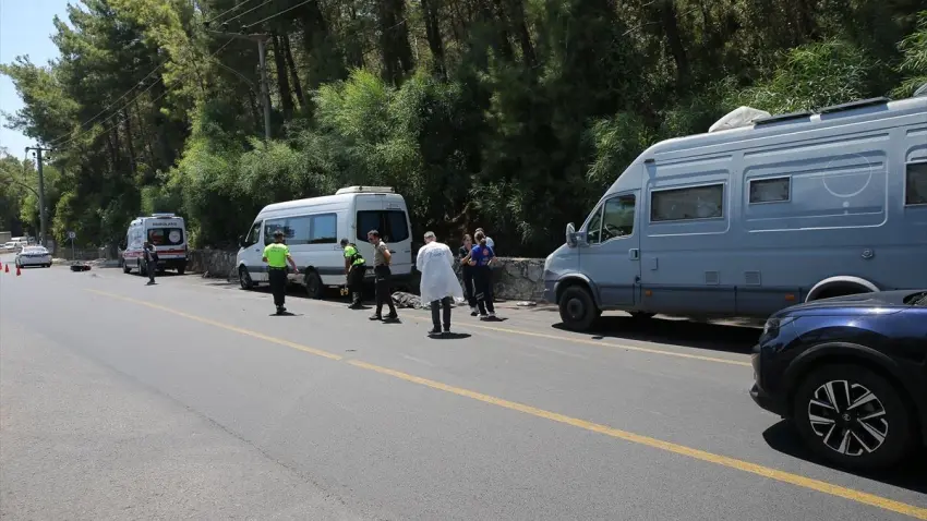 Marmaris'te feci kaza: Otomobil ile motosiklet çarpıştı, 1 ölü haberinin görseli
