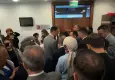 TBMM'de çerçeve yasa görüşmesi öncesi gerginlik! Komisyon salonu önünde tansiyon yükseldi