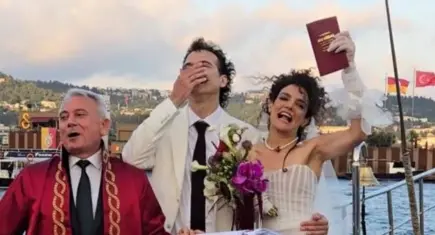 Ünlü oyuncu Hare Sürel evlendi! İşte Kuruçeşme’deki sade nikahın detayları