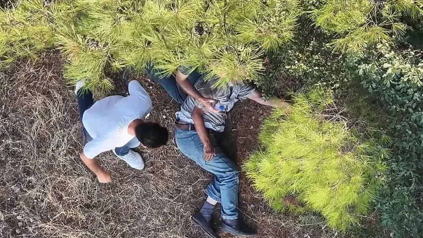 İzmir’de kayıp huzurevi sakini ormanda dronla bulundu haberinin görseli