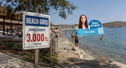 Plaj giriş ücretleri vatandaşı denizden kopardı