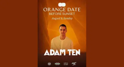 Adam Ten, Orange Date sezon finalinde Before Sunset Beach'te sahne alacak