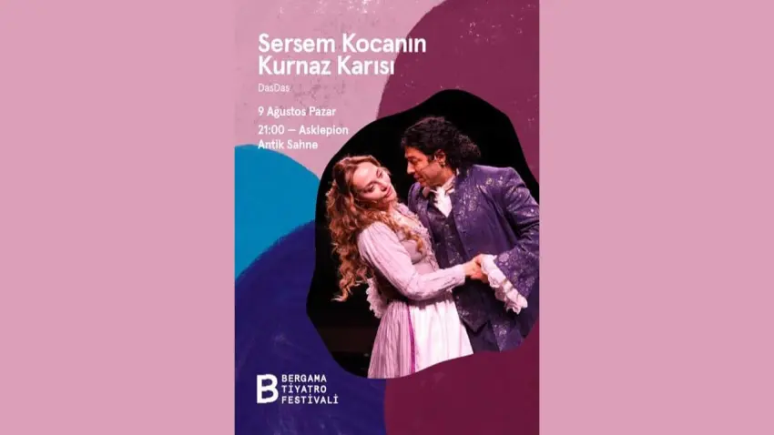 DasDas, "Sersem Kocanın Kurnaz Karısı" ile Bergama'da sahne alacak haberinin görseli