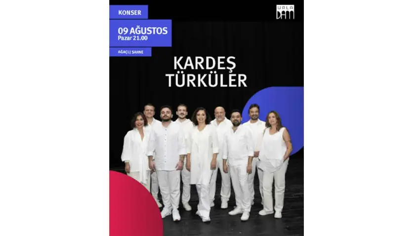 Kardeş Türküler, 30 yıllık müzik yolculuğuyla Urladam Ağaçlı Sahne'de haberinin görseli