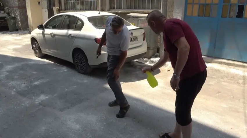 Bursa’da pire istilası: Mahalleli sokağı ilaçladı, lavanta yağıyla korunuyor