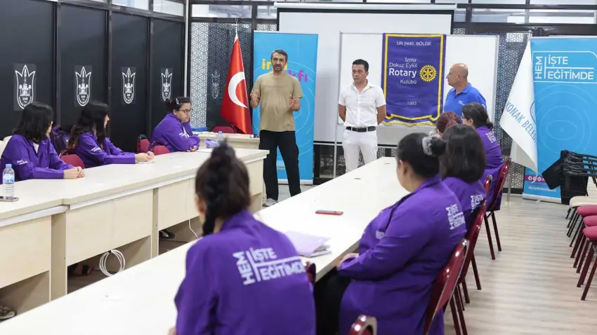 Konak’ta kadınlara sanayinin kapılarını açacak eğitim başladı haberinin görseli