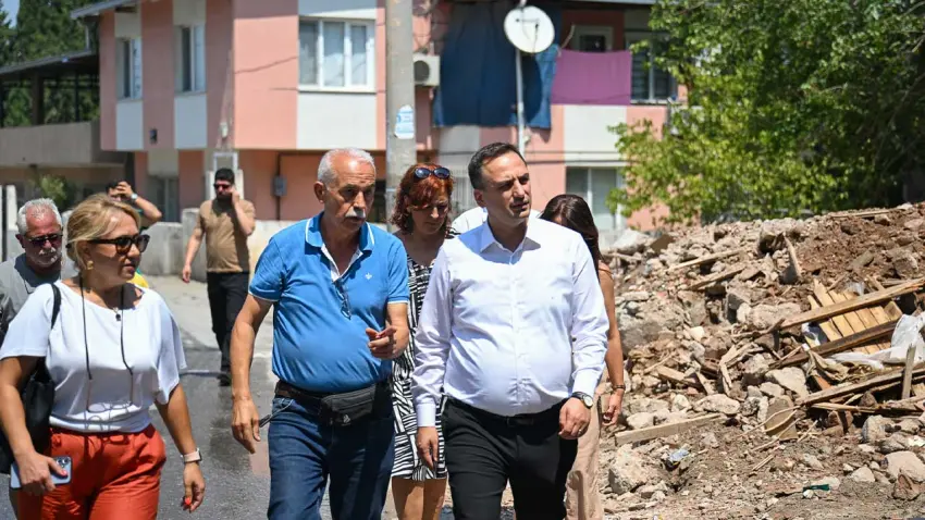 Serintepe’de trafik sorununa kalıcı çözüm için çalışmalar hızlandı haberinin görseli