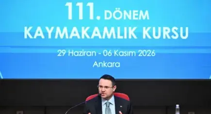 Bakan Gürlek’ten kaymakam adaylarına: Mühürle attığınız imza devletindir