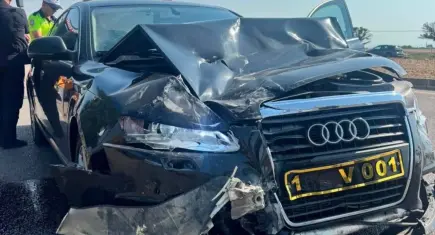 Bandırma Belediye Başkanı Dursun Mirza trafik kazası geçirdi