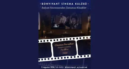 BonVivant Sinema Kulübü'nde "Cinema Paradiso" gösterimi