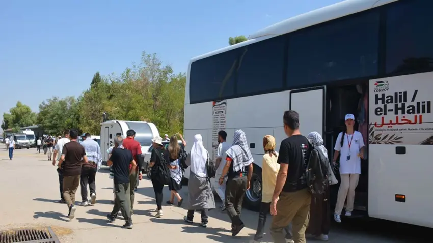 Gazze için rotada yeni durak: Filistin konvoyu Şırnak'ta! haberinin görseli