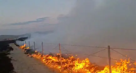Polatlı'da tarihi sit alanını yakan alkollü şüpheli tutuklandı!