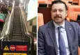 AK Partili Kaya’dan yürüyen merdiven tepkisi: 6 aydır çalışmıyor