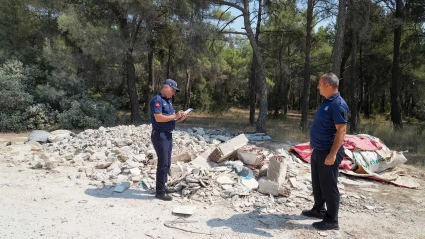 Gaziemir’de kaçak atık dökümüne 413 bin liralık ceza haberinin görseli