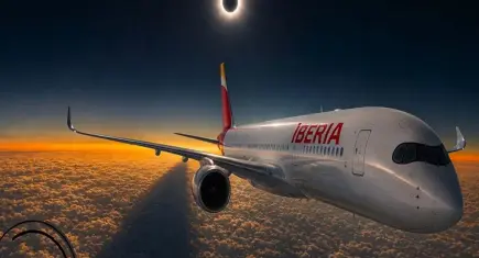 Güneş tutulması için özel uçuş