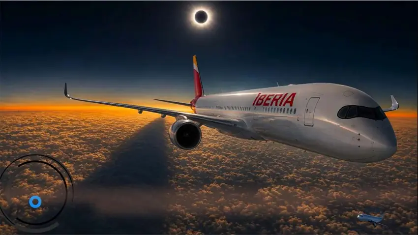 Güneş tutulmasında bir ilk: 10 bin metreden canlı yayınlanacak! haberinin görseli