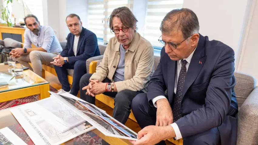İzmir’de spor altyapısı için önemli buluşma: Göztepe’nin İnciraltı projesi masada haberinin görseli