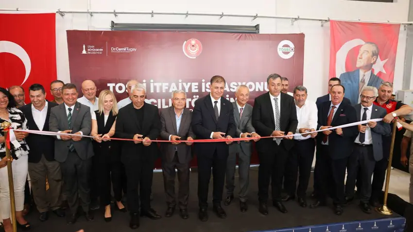 TOSBİ’de yangınlara karşı güçlü iş birliği haberinin görseli