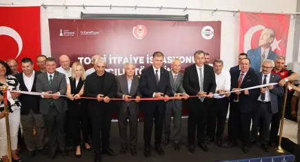 TOSBİ’de yangınlara karşı güçlü iş birliği