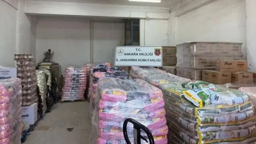 Ankara'da sahte temizlik ürünü operasyonu haberinin görseli