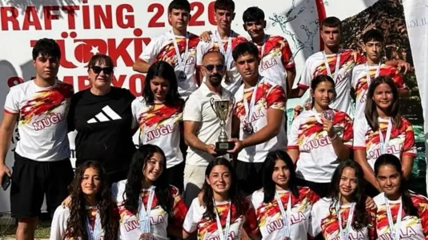 Bir öğretmenin hayali spora damga vurdu: Dalaman'da 8 yılda 15 Türkiye şampiyonluğu! haberinin görseli