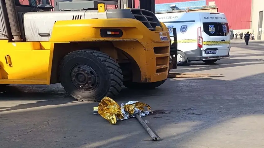 Forkliftin altında kalmıştı:Hayatını kaybetti haberinin görseli