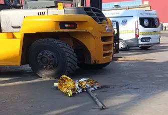 Forkliftin altında kalmıştı:Hayatını kaybetti