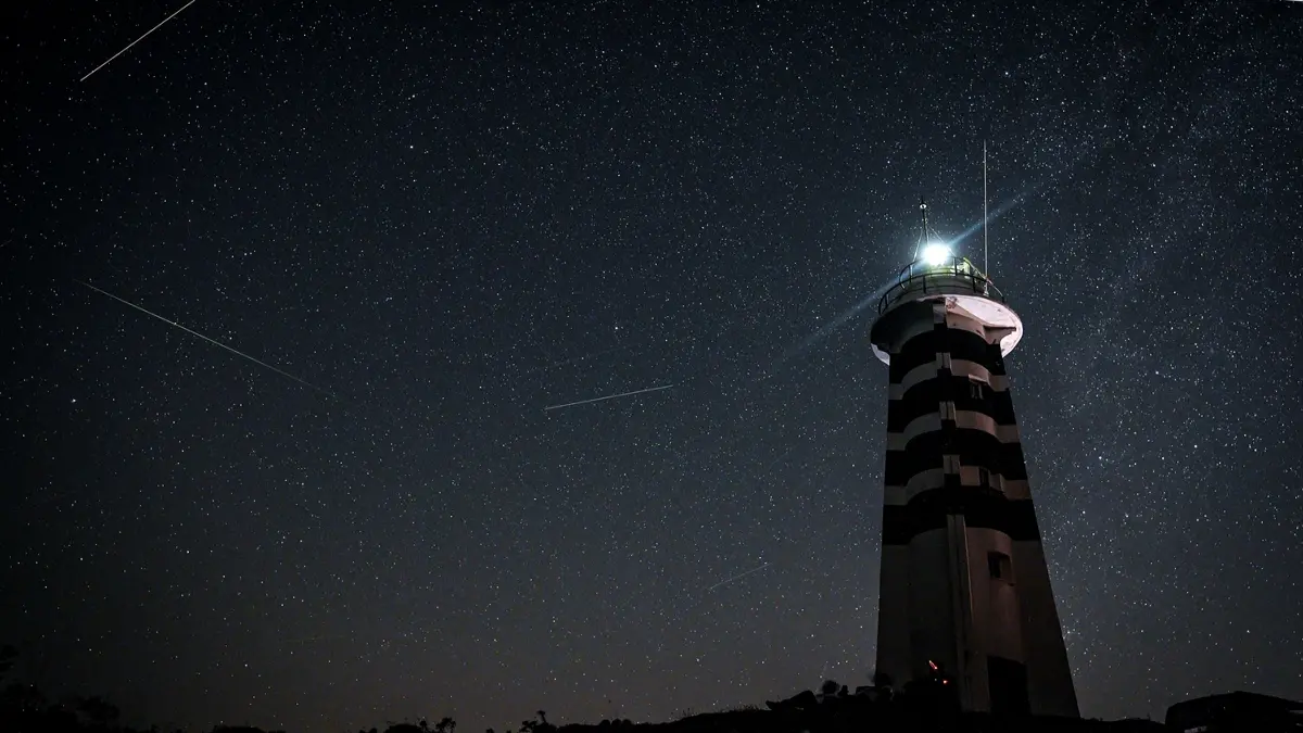 Perseid meteor yağmuru İzmir’de görüntülendi görseli