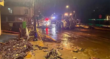 Giresun’da sağanak sonrası sel: 2 kişi kayıp