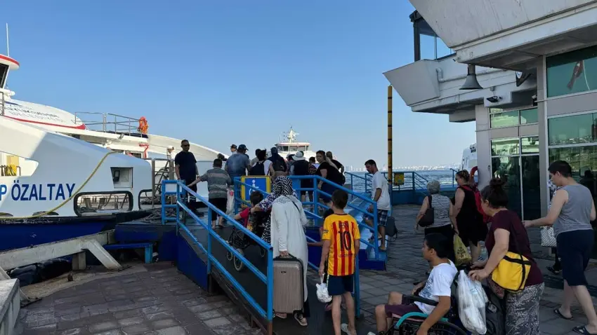 İZDENİZ’in Urla ve Mordoğan seferlerine yoğun ilgi haberinin görseli