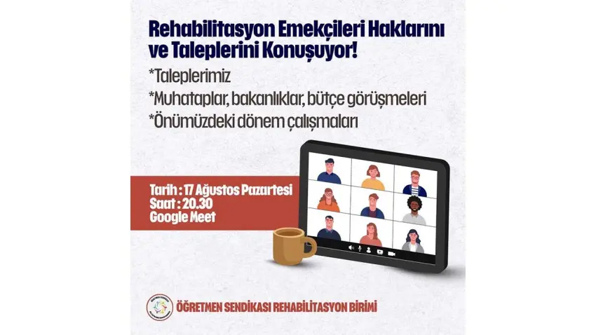 Rehabilitasyon emekçileri hakları için buluşuyor haberinin görseli