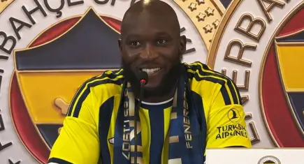 Romelu Lukaku imzayı attı: Fenerbahçe benim ikinci evim