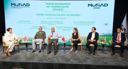 Tarım Ekonomisi ve Teknolojisi Zirvesi MÜSİAD İzmir ev sahipliğinde gerçekleştirildi