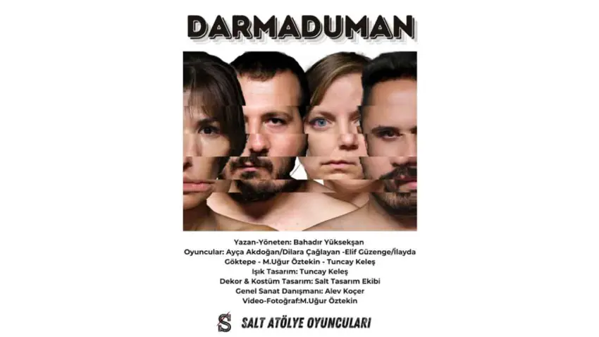 Darmaduman tiyatro oyunu İzmir’de sahnelenecek haberinin görseli