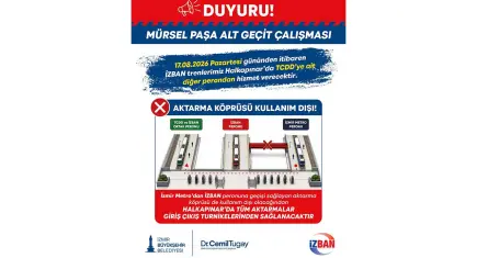 Halkapınar’da ulaşımda geçici düzenleme: Aktarma köprüsü kapanıyor
