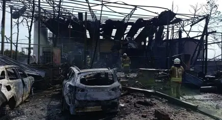 Manisa’da oksijen dolum tesisinde yangın: 2 kişi hayatını kaybetti