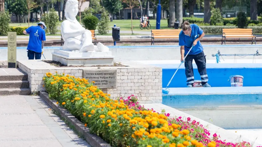 İzmir Enternasyonal Fuarı öncesi Kültürpark’ta çalışmalar başladı