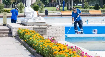 İzmir Enternasyonal Fuarı öncesi Kültürpark’ta çalışmalar başladı